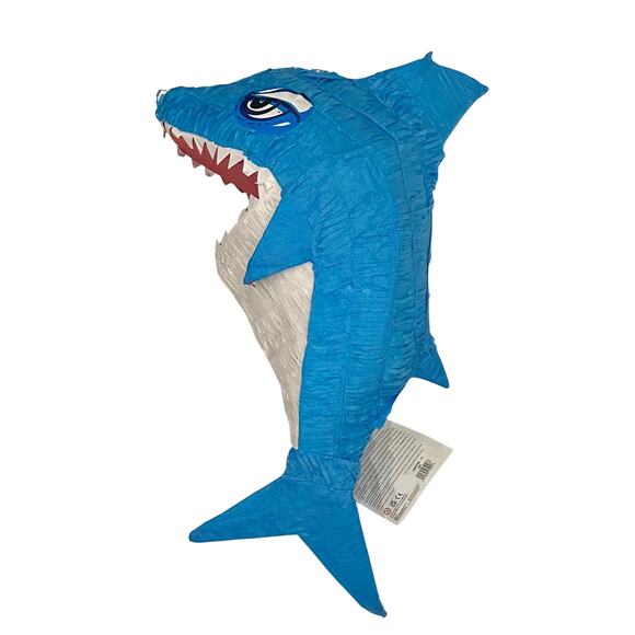 New ya Outta Shark Piñata, Daddy Shark, Baby Shark, Mama Shark, Party, Birthday - Picture 2 of 2